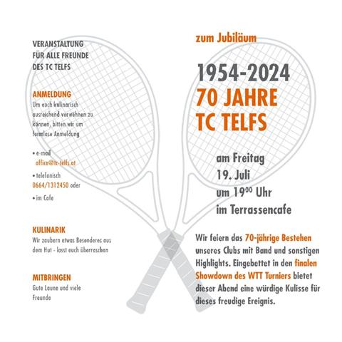 70 Jahre TC Telfs