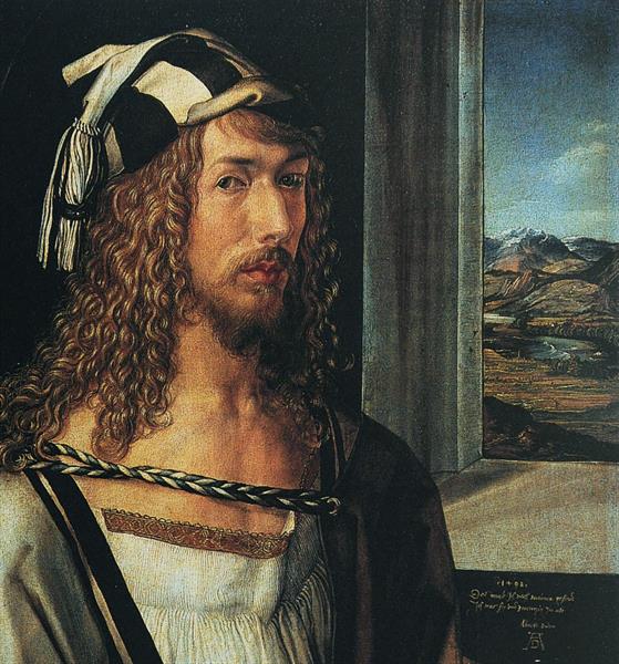 Albrecht Passt zu langen Haaren und einem Hut